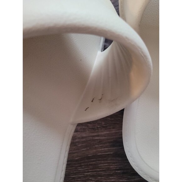 Jeffrey Campbell Bae Platform PVC Slide Sandals Size 11 Chunky Sole Y2K - Picture 8 of 12